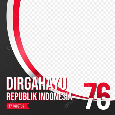 Indonesia Clipart Transparent Background Dirgahayu Republik Indonesia