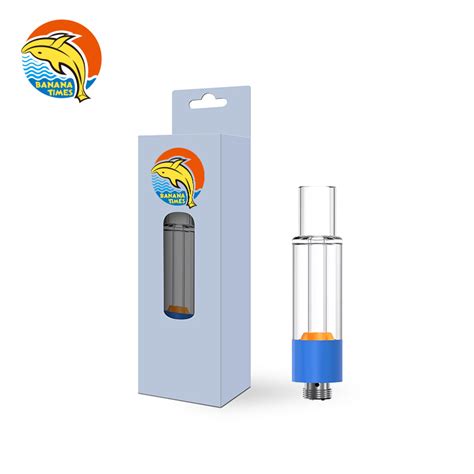 USA Japan Wholesale All Glass Cartridge 2000mg Thick Hhc Oil 1ml Empty