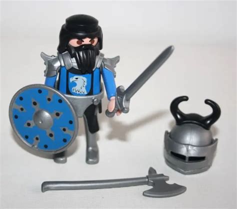 PLAYMOBIL 6628 CHEVALIER De L Aigle Barbe Noire Tour D Attaque Moyen