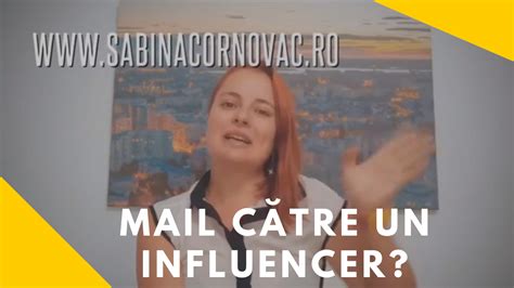 Cum S Contactezi Un Influencer Pe Care Nu L Cuno Ti Sabina Cornovac