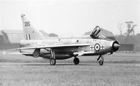 226 Ocu English Electric Lightning F1a Xm215 Raf Wethersfield 1