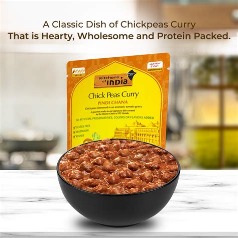 Kitchens Of India Pindi Chana Chick Peas Curry Dinner Soups Online