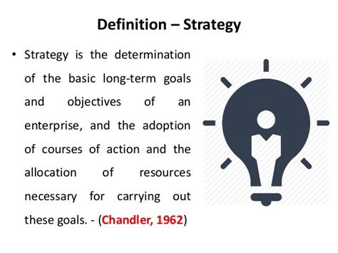 Definition Of Strategy Strategic Human Resource Management