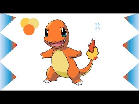 Como Dibujar A CHARMANDER Paso A Paso YouTube