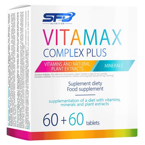 Vitamax Complex Plus Tabletek Sfd Nutrition Lowest