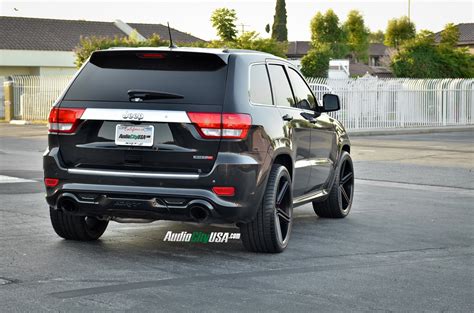 Gianelle Lucca Matte Black R22 On 2013 Jeep Grand Cherokee Srt 8