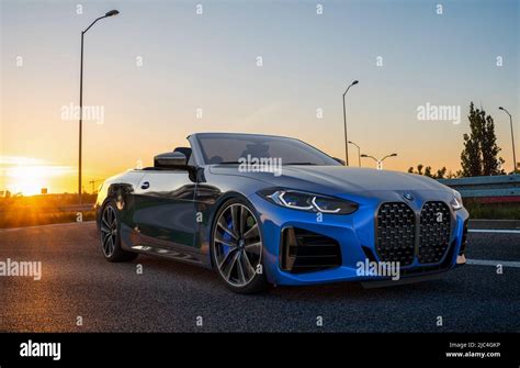 Nowe Bmw Serii Cabrio Stock Photo Alamy