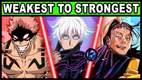 All 14 Domain Expansions RANKED From Weakest To Strongest Jujutsu