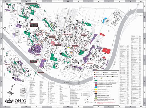 Printable Kent State Campus Map