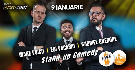 Gabriel Gherghe Mane Voicu Edi Vacariu Stand Up Comedy Show