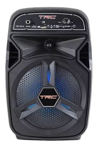 Caixa De Som Amplificada Trc 5510 Bluetooth Usb 100w Rms