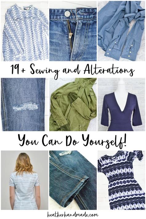 19 Sewing And Alterations You Can Do Yourself Sewing