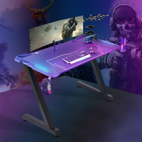 Bureau De Gaming Xergonomic Aurora Bureau De Jeu Ergonomique Avec