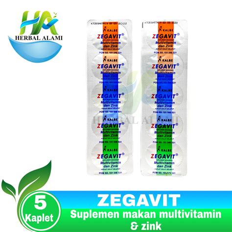 Jual Zegavit Multivitamin Zink Shopee Indonesia