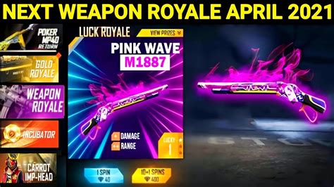 Free Fire Next Weapon Royale Free Fire Upcoming Weapon Royale New