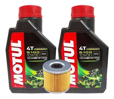 Troca Oleo E Filtro Fazer 250 Motul 5100 10w30 Frete grátis