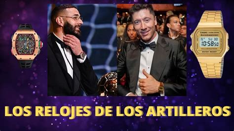 LOS RELOJES DE KARIM BENZEMA Y ROBERT LEWANDOWSKI EN LA GALA BALÓN