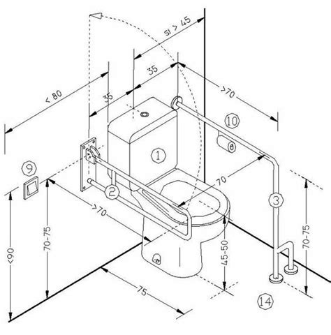 Misure Per Bagni Pubblici Hendicap Artofit