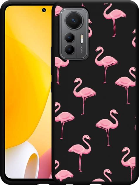 Xiaomi Lite Hoesje Zwart Flamingo Designed By Cazy Bol