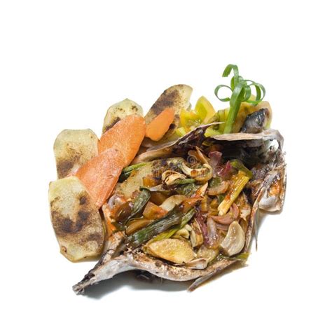 Tropical Fish And Veggies Food Stock Image Image Of Exotic Delicious