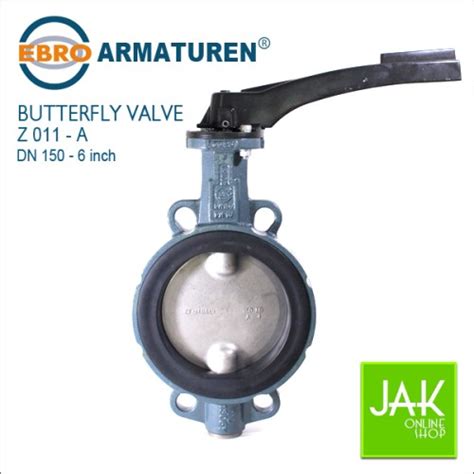 Jual Ebro Butterfly Valve Z A Dn Nbr Jakarta Barat