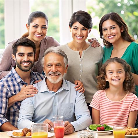 Una familia feliz | Foto Premium