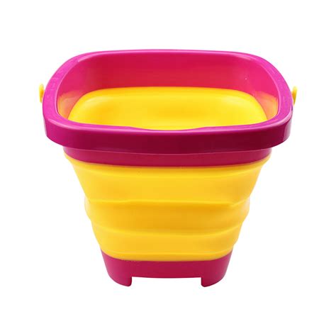 Oldable Buckets Shovels Sand Bucket Water Bucket Sandbox Square Summer