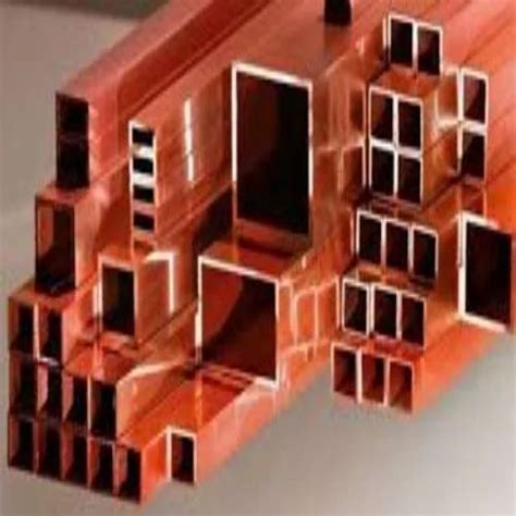 Copper Rectangular Tube For Air Condition Size Diameter 0 75 Inch At