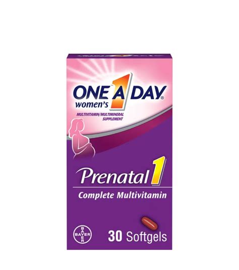 One A Day Multivitamínico Prenatal Para Mujeres Con ácido Fólico Dha Tienditadelu