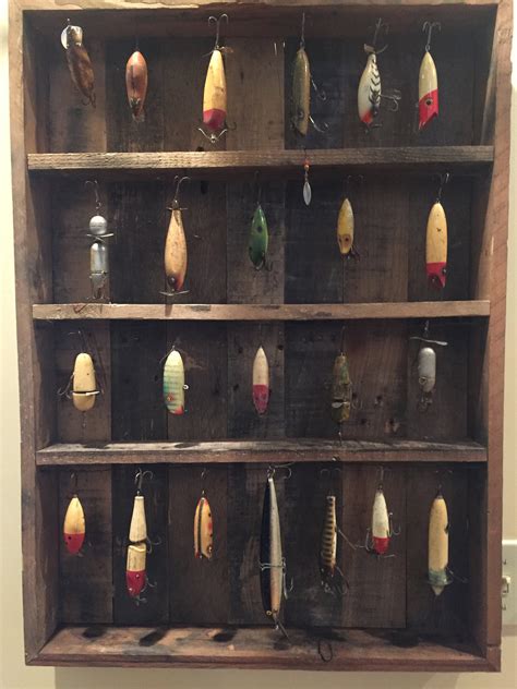 Vintage Fishing Lure Display Etsy