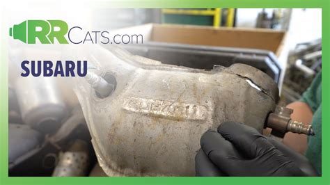 Rrcats Subaru Catalytic Converter Serial Numbers Youtube