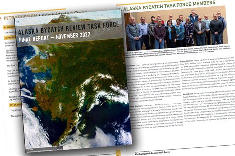 Alaska Bycatch Review Task Force Final Report More Rules And Research