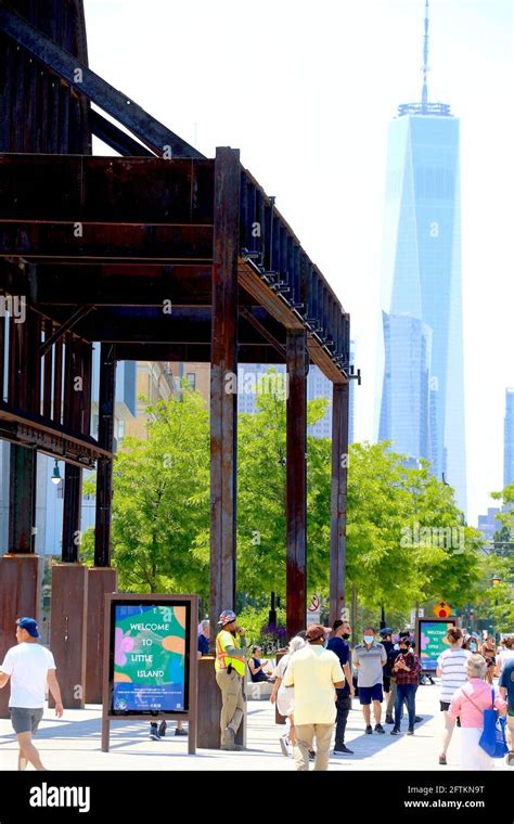 New Nyc Park Little Island Opens On The Husdon River Park Created By Barry Diller And Diane