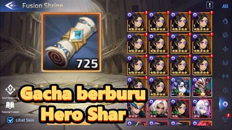 Gacha Berburu Shar Di Akun Bawang1 Biar Semakin Mantap Tower Dan Arena