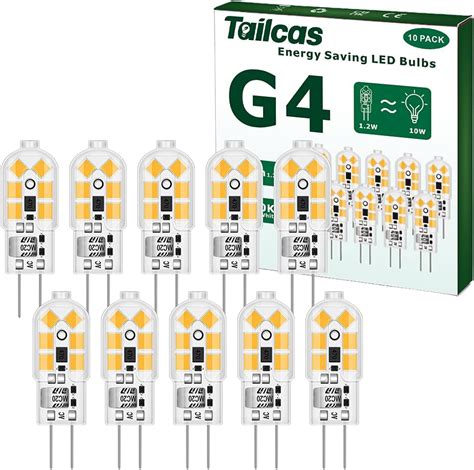 Ampoule G Led W W W Ampoules Halog Nes Quivalentes Ac Dc V