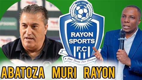 Abatoza Muri Rayon Sports Imanuye Coach Ukomeye Umva Amakuru Agezweho