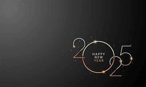 Happy New Year Background Design Greeting Card Banner Poster