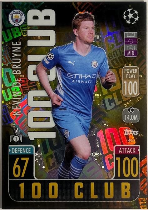 Topps Match Attax Keven De Bruyne Club Ebay