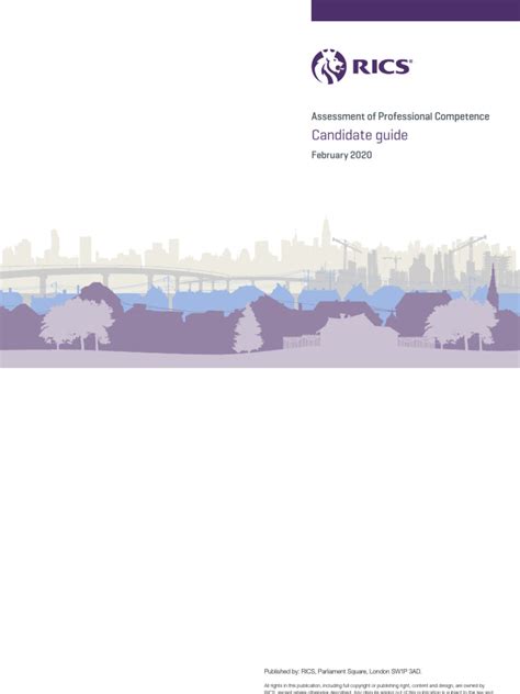 RICS APC Candidate Guide | PDF | Professional Development | Turnitin
