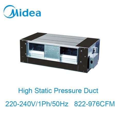 China Brand Midea Commercial Central High Static Pressure Duct Air