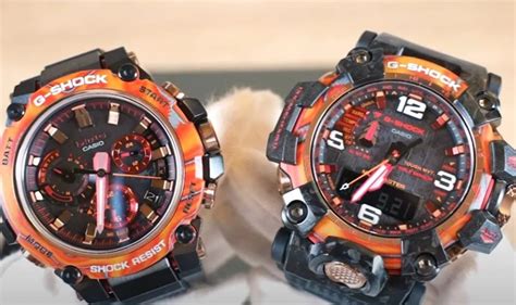 Casio MT G MTG B3000FR 1AER 40th Anniversary Flare Red Helveti Eu