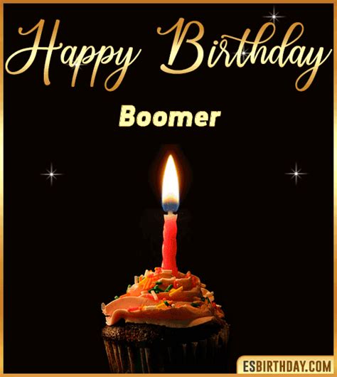 Happy Birthday Boomer  🎂 Images Animated Wishes【28 S】