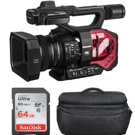 Panasonic Ag Dvx200 4k Professional Camcorder With Sandisk 64gb Memory