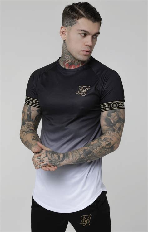 Venta Camiseta Siksilk Negra En Stock