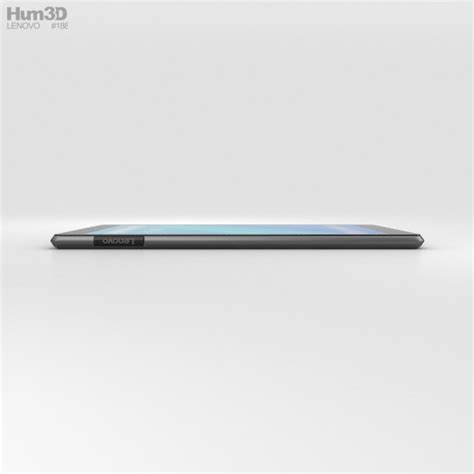 Lenovo Tab 4 8 Black 3D model - Download Tablet on 3DModels.org