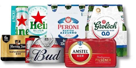 Pils Van Amstel Hertog Jan Heineken Silver Grolsch Peroni Of Bud