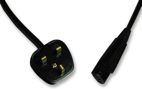 Pelr Pro Elec Mains Power Cord With Fuse Mains Plug Farnell Uk