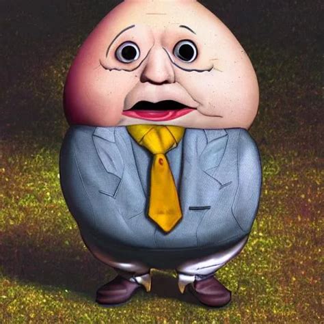 Humpty Dumpty As A Human Openart