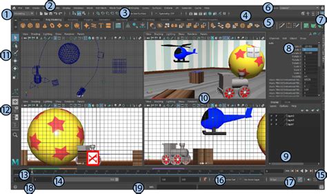 Interface Overview Maya 2023 Autodesk Knowledge Network