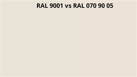 Ral 9001 Vs 070 90 05 Ral Colour Chart Uk